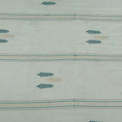 Chanderi Embroidery Fabric