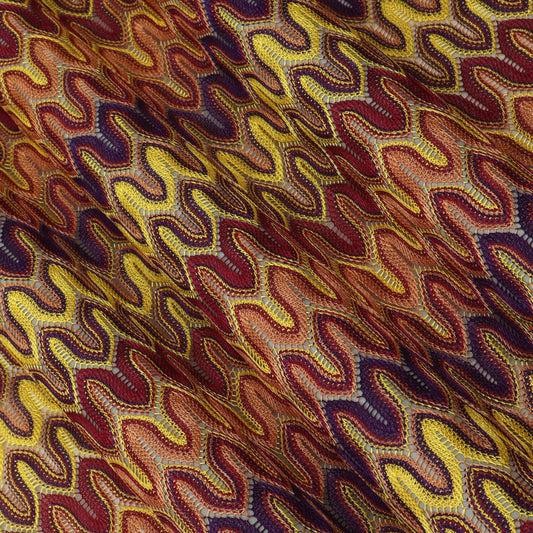 Crosia Fabric Multicolor Striped