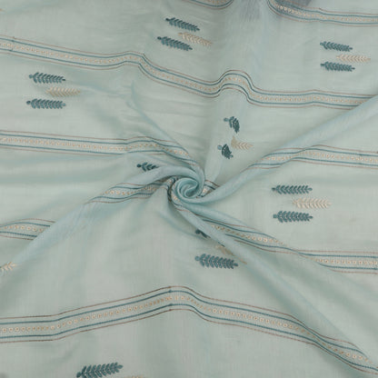 Chanderi Embroidery Fabric