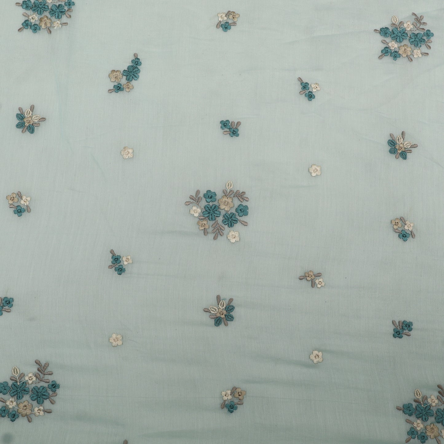 Chanderi Embroidery Fabric