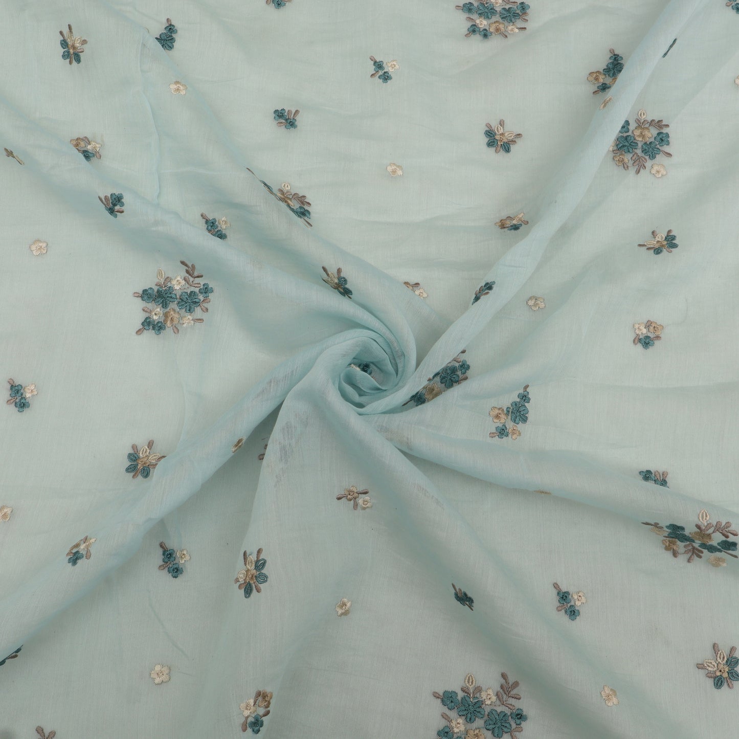 Chanderi Embroidery Fabric