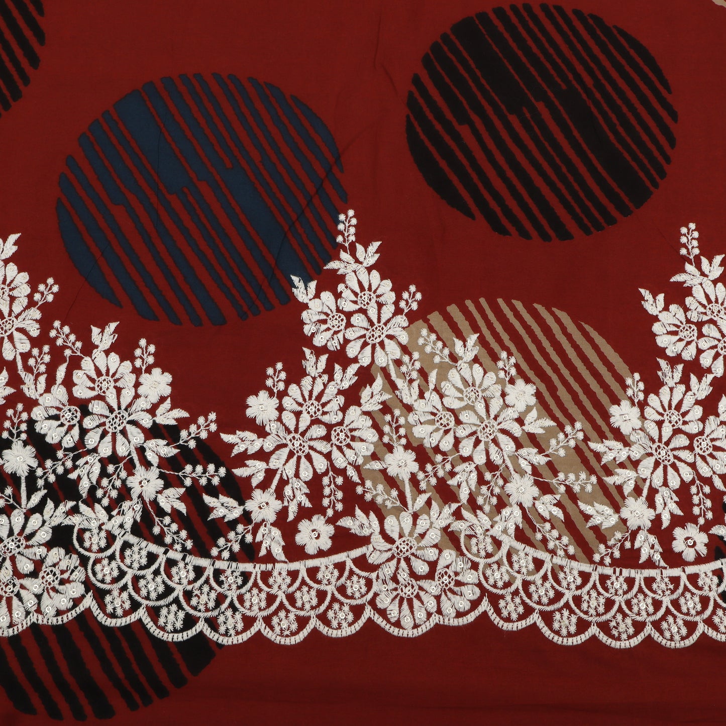 Cotton Embroidery Fabric
