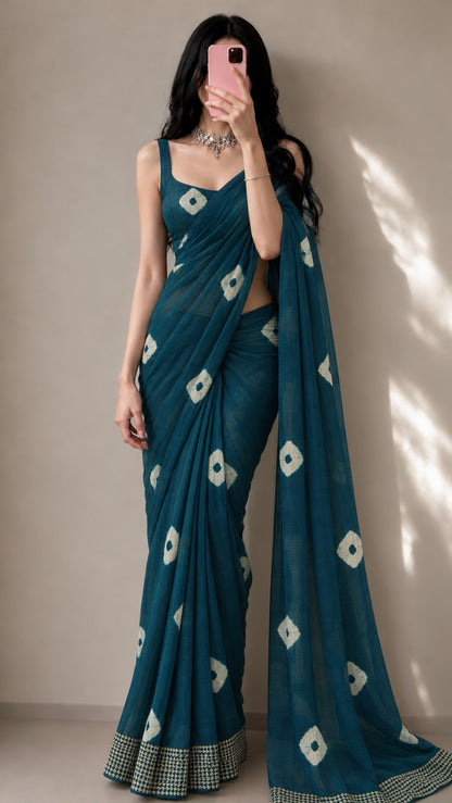 Munga Silk Zari Brocade Fabric