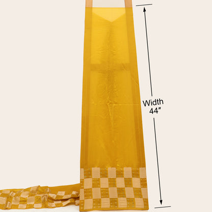 Pure Munga Bandhani Brocade Fabric