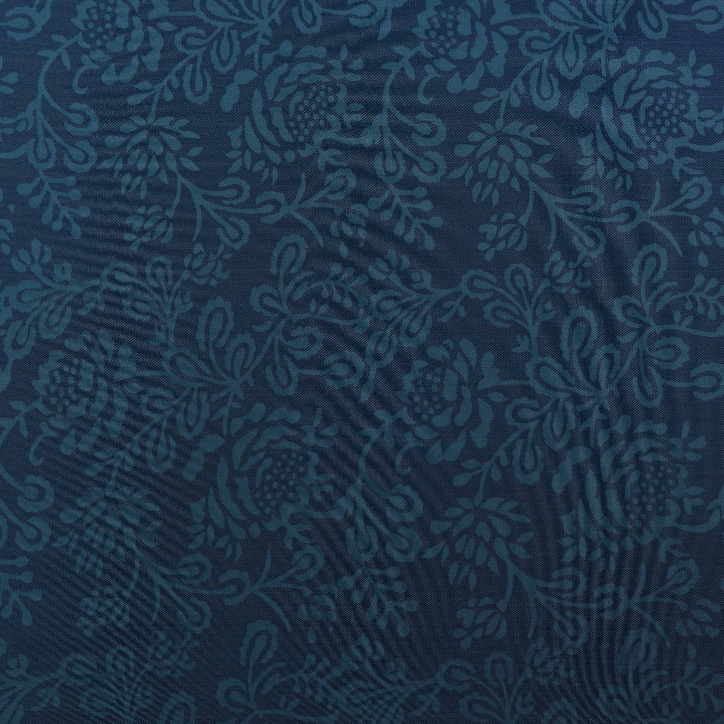 Blue Color Denim Lycra Print Fabric