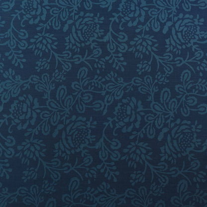 Blue Color Denim Lycra Print Fabric