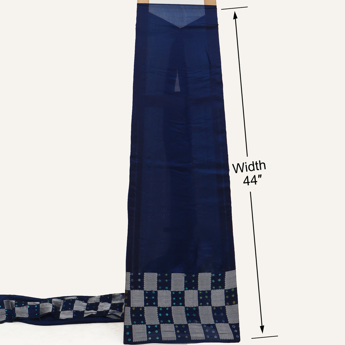 Pure Munga Bandhani Brocade Fabric