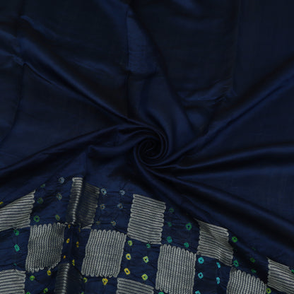 Pure Munga Bandhani Brocade Fabric