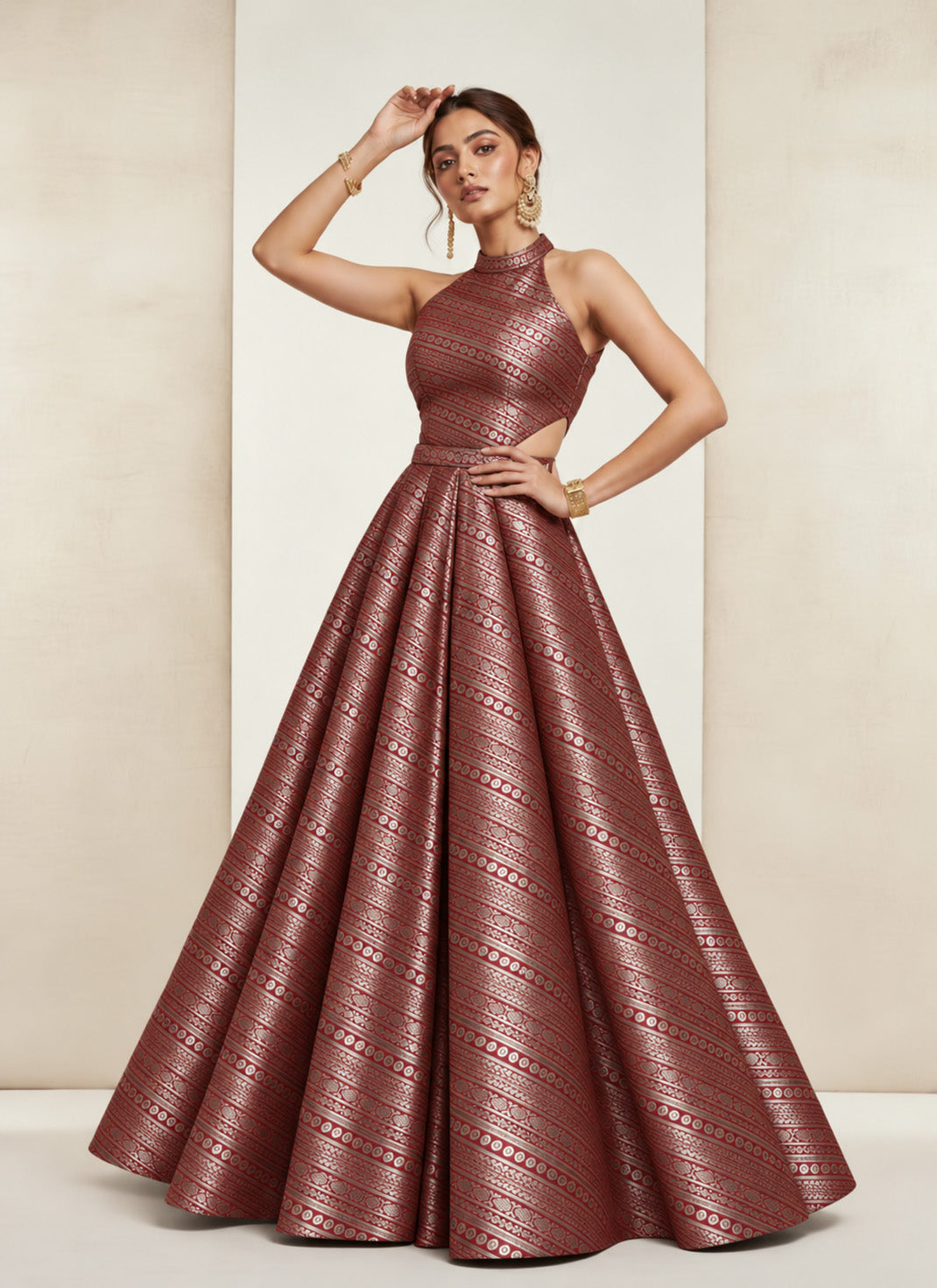 Katan Brocade Fabric