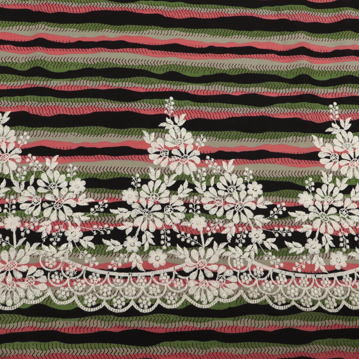 Cotton Embroidery Fabric