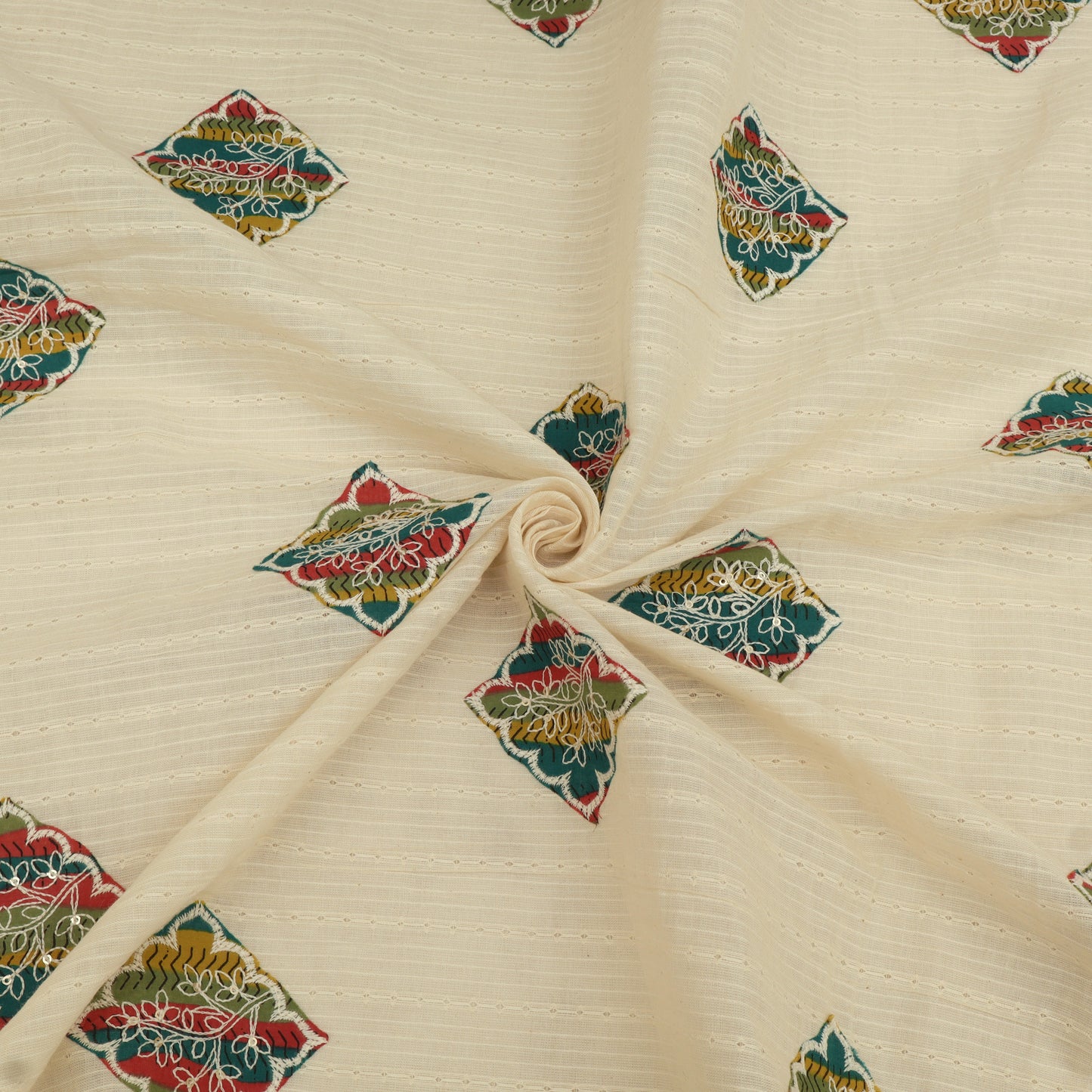 Cotton Embroidery Fabric