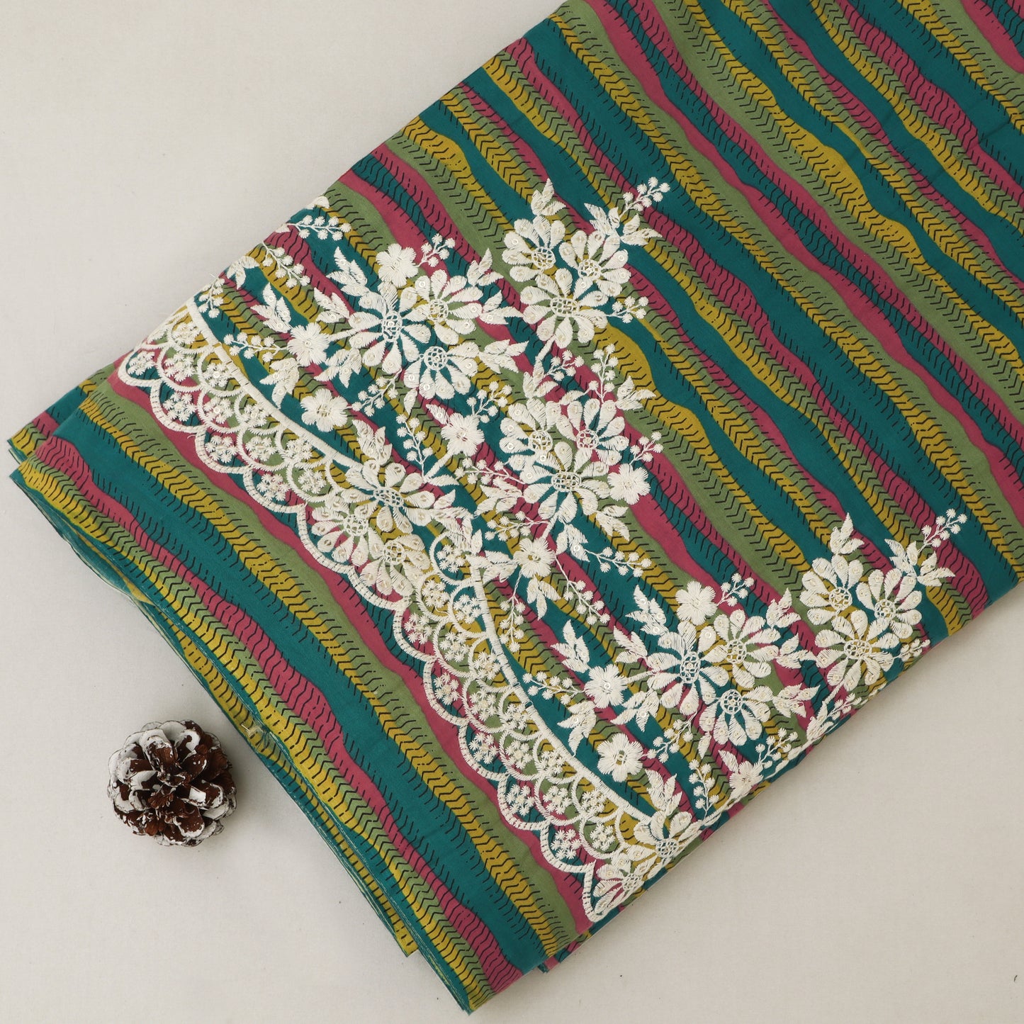 Cotton Embroidery Fabric