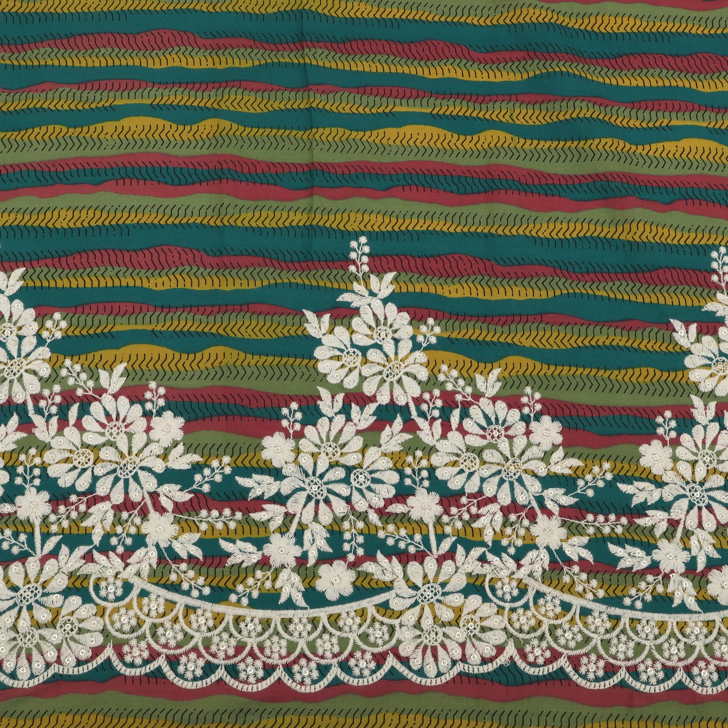 Cotton Embroidery Fabric