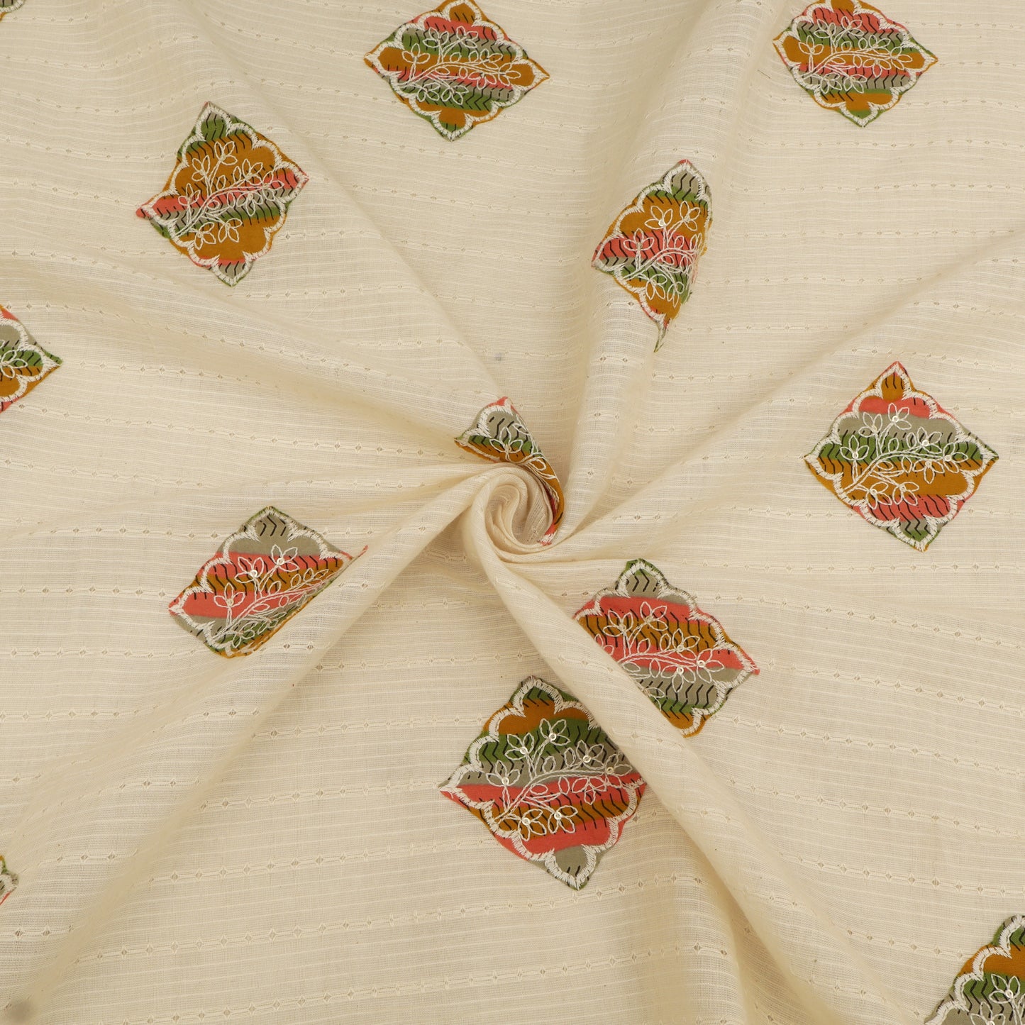 Cotton Embroidery Fabric