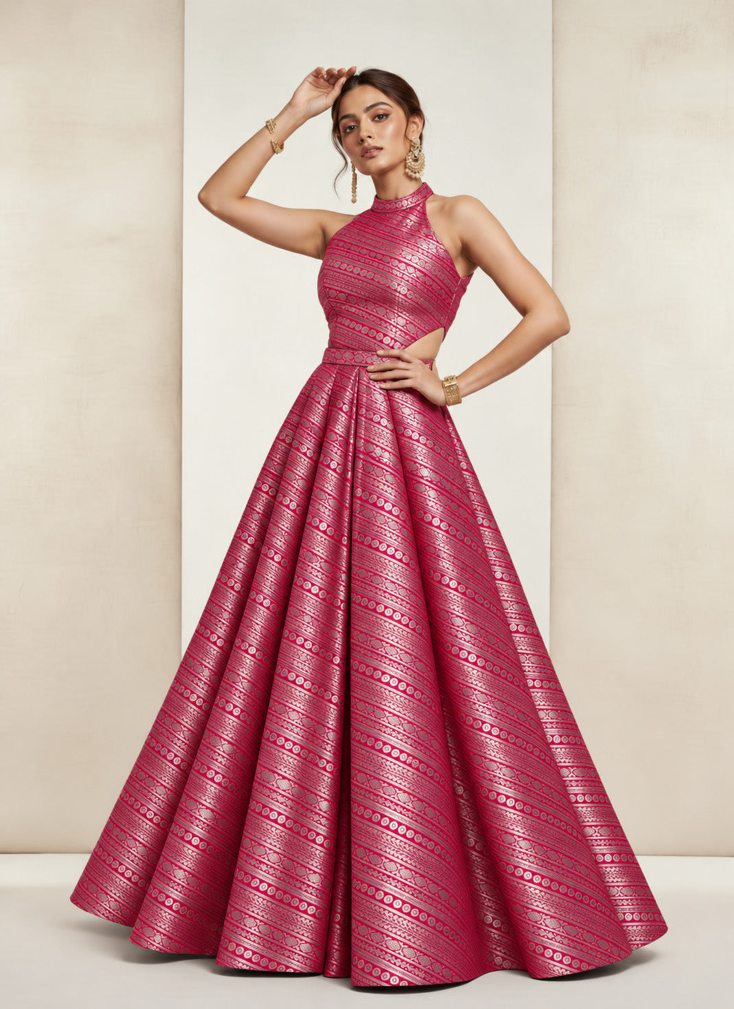 Katan Brocade Fabric
