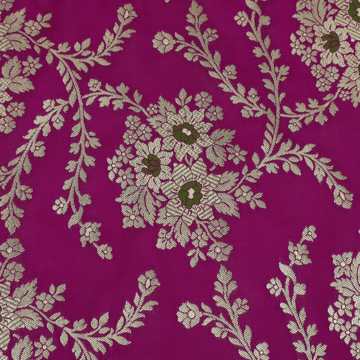 Katan Meena Brocade Fabric