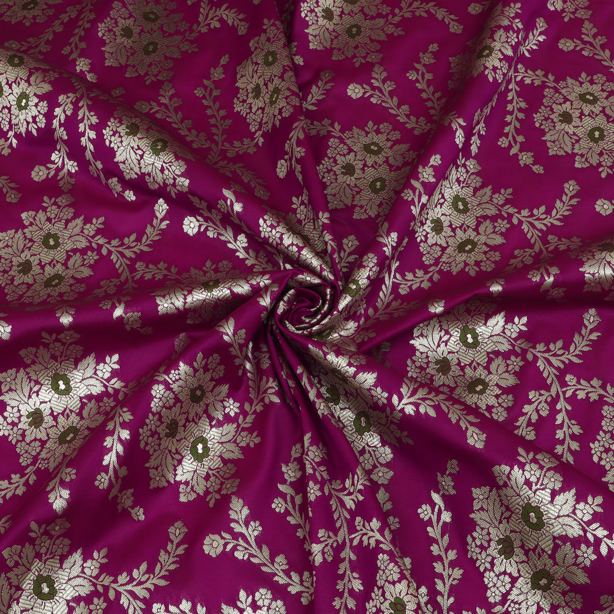 Katan Meena Brocade Fabric