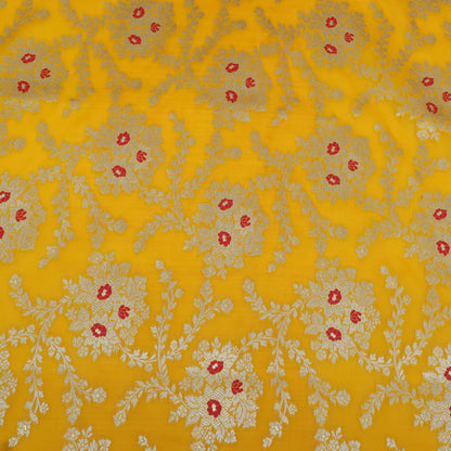 Katan Meena Brocade Fabric
