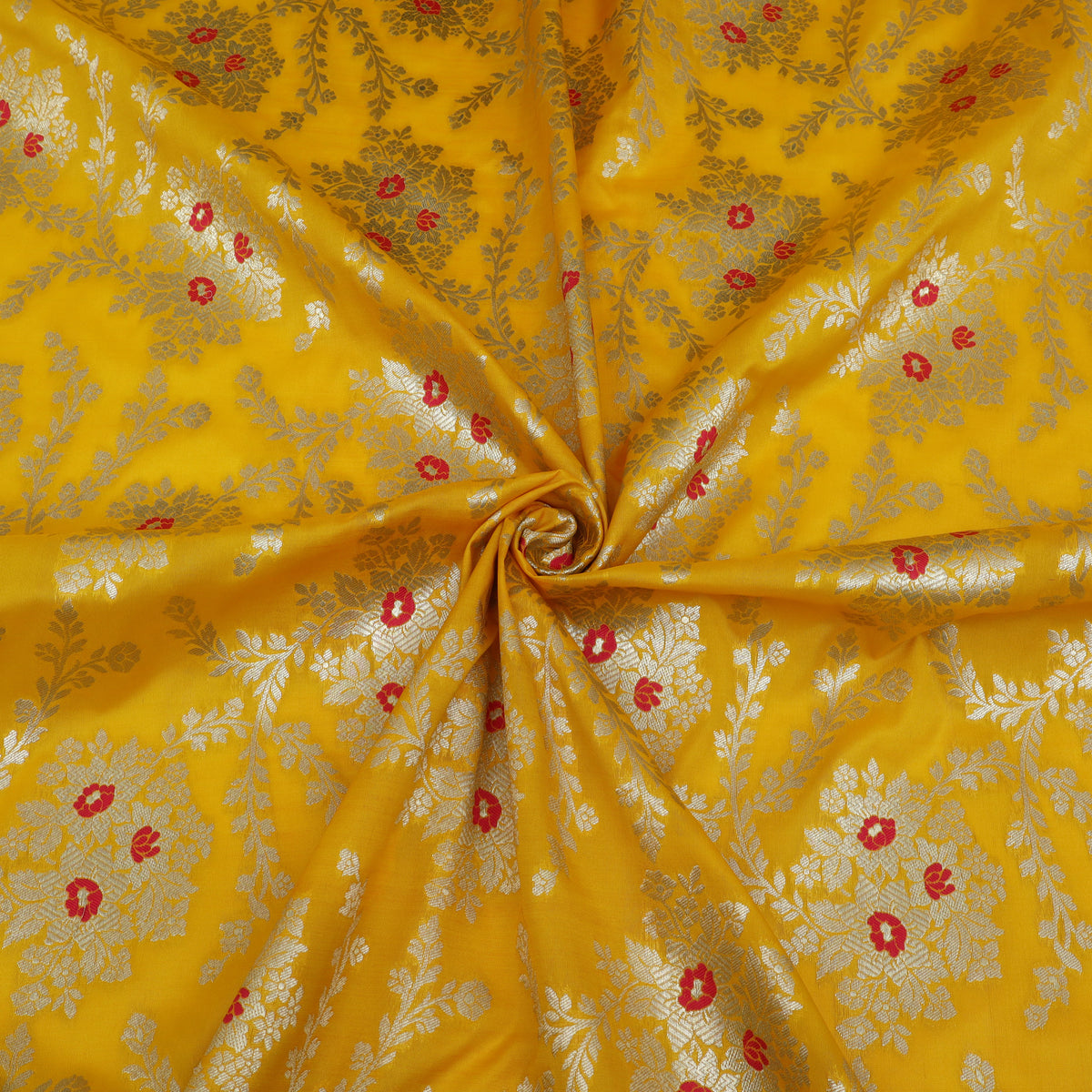 Katan Meena Brocade Fabric