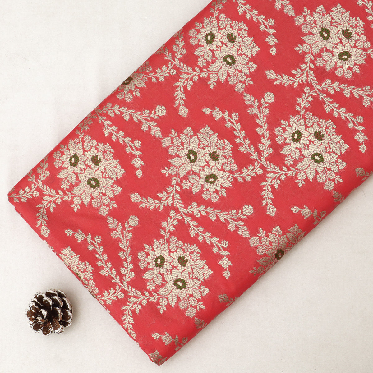 Katan Meena Brocade Fabric