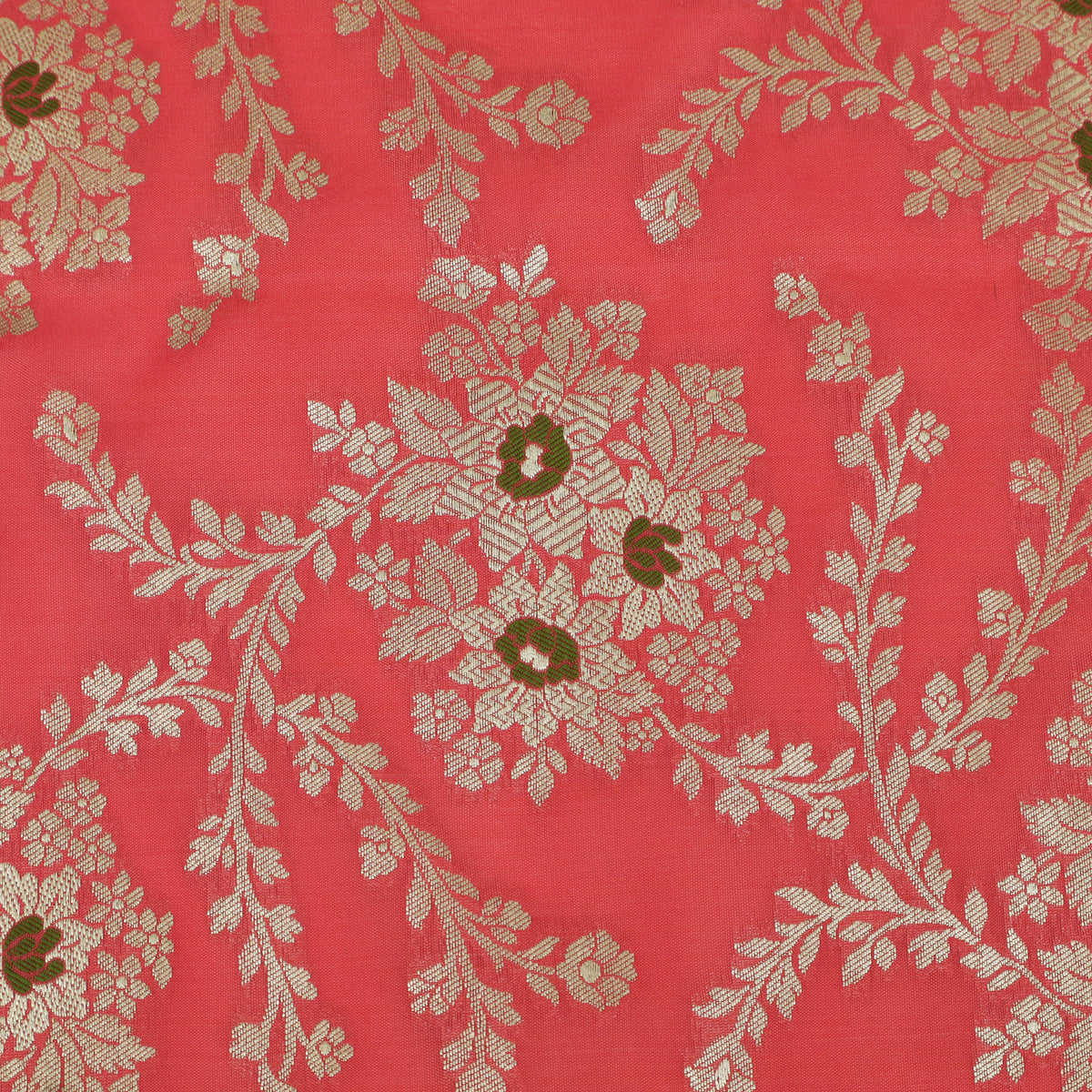 Katan Meena Brocade Fabric