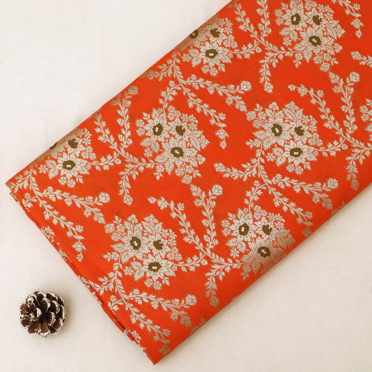 Katan Meena Brocade Fabric