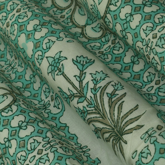 Colored Cotton Print Fabric