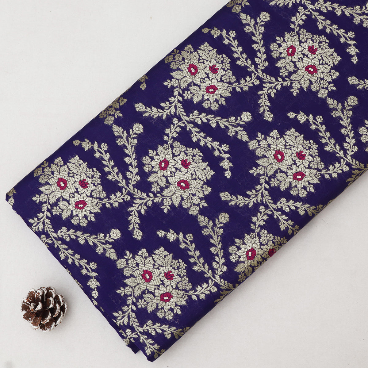 Katan Meena Brocade Fabric