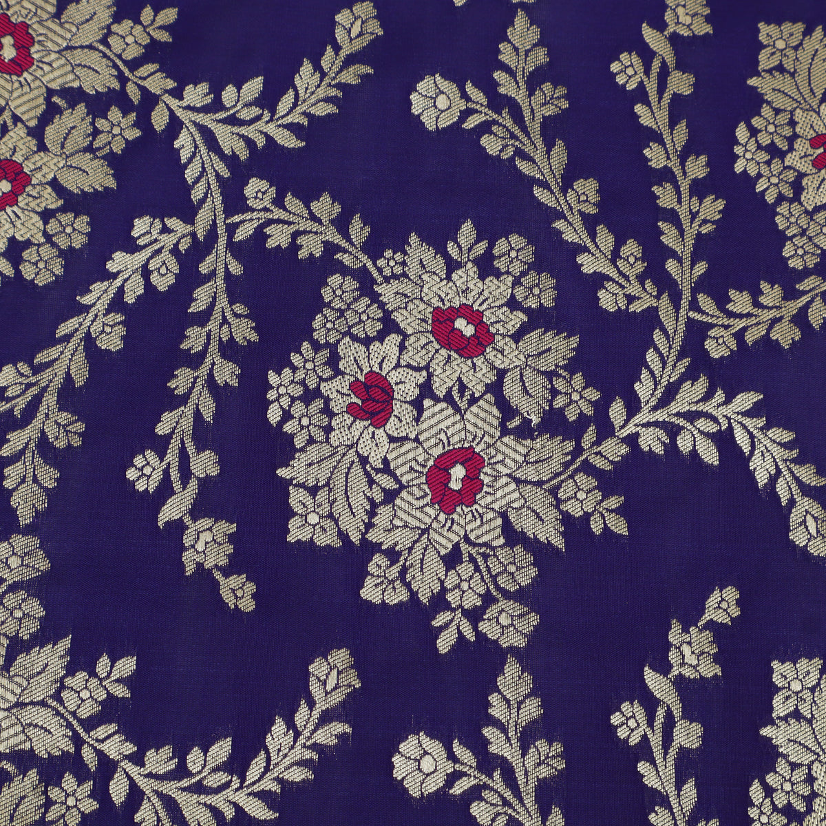 Katan Meena Brocade Fabric