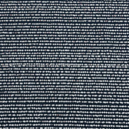 Denim Sequins Embroidery Fabric