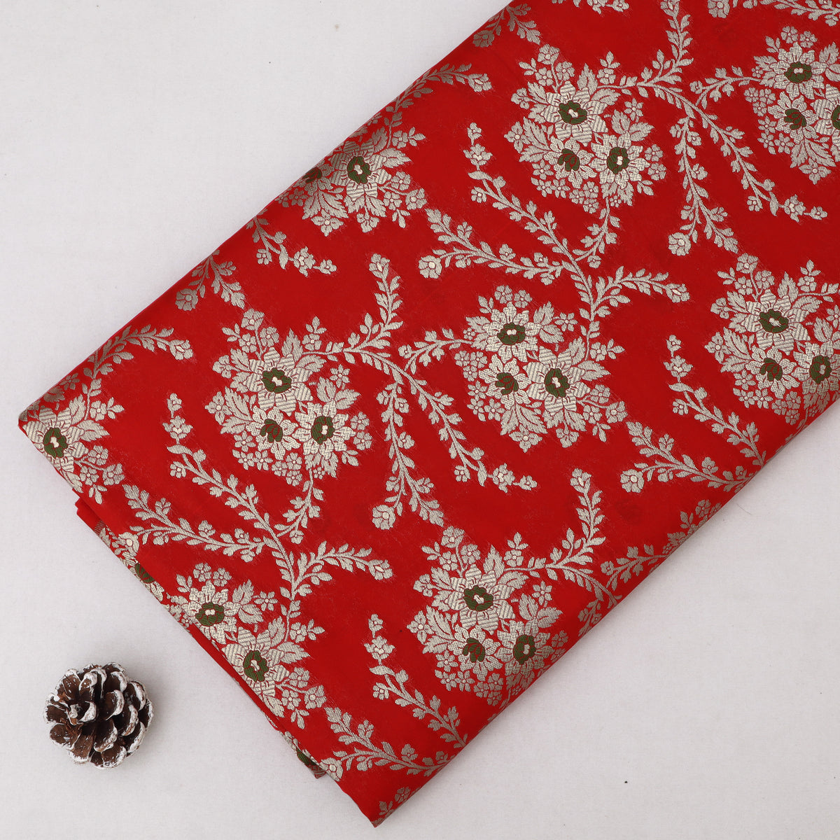 Katan Meena Brocade Fabric