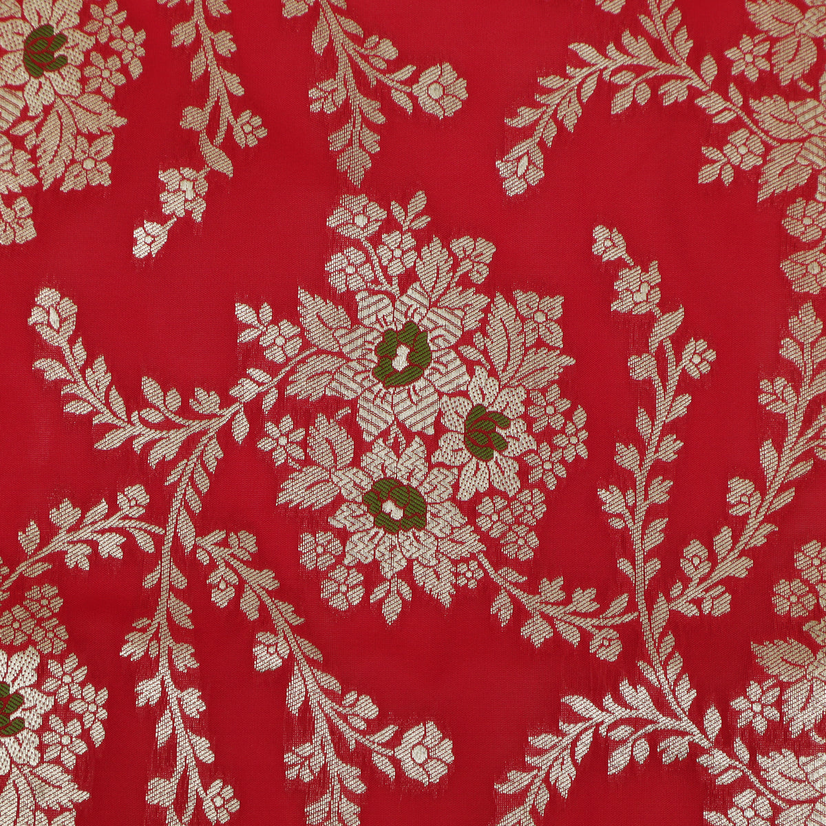 Katan Meena Brocade Fabric