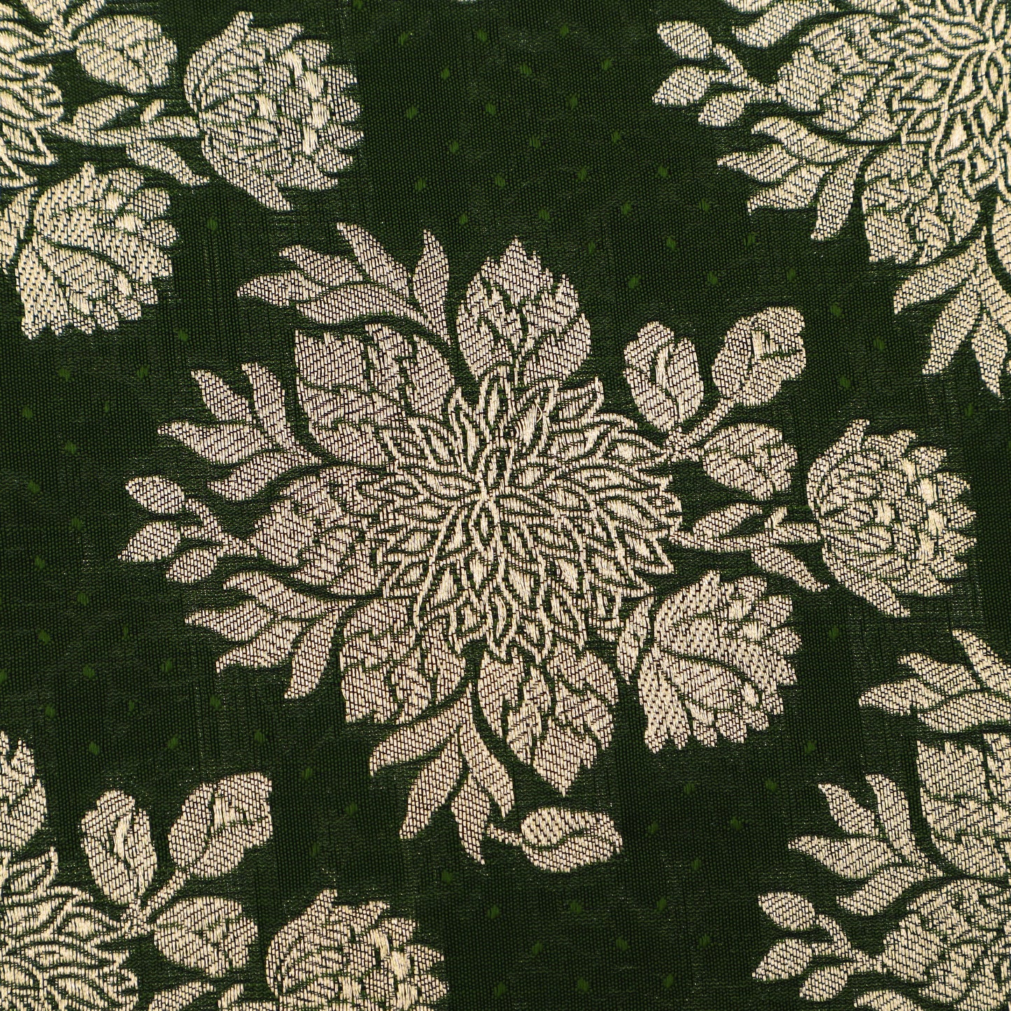 Mahandi Green Color Brocade Fabric