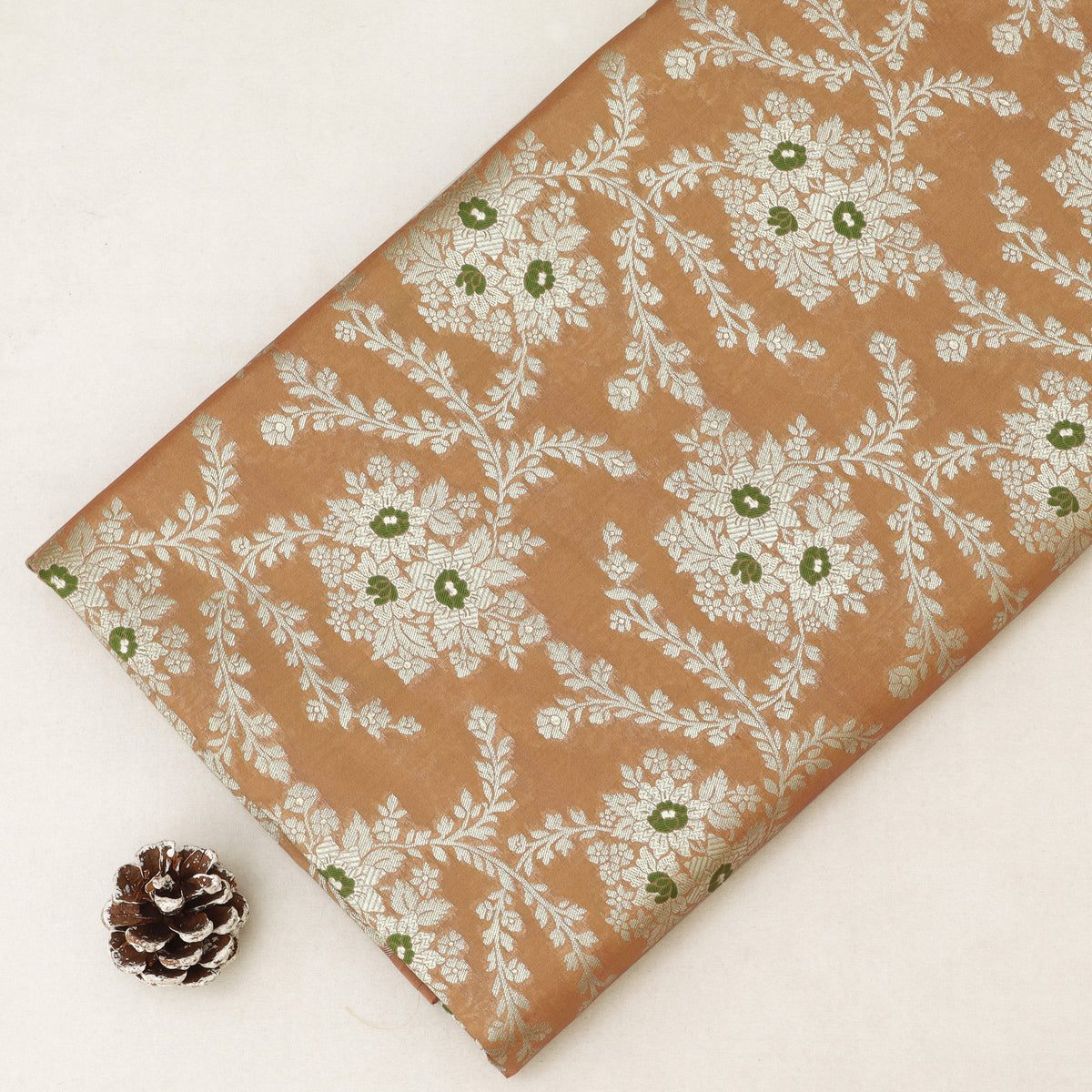 Katan Meena Brocade Fabric