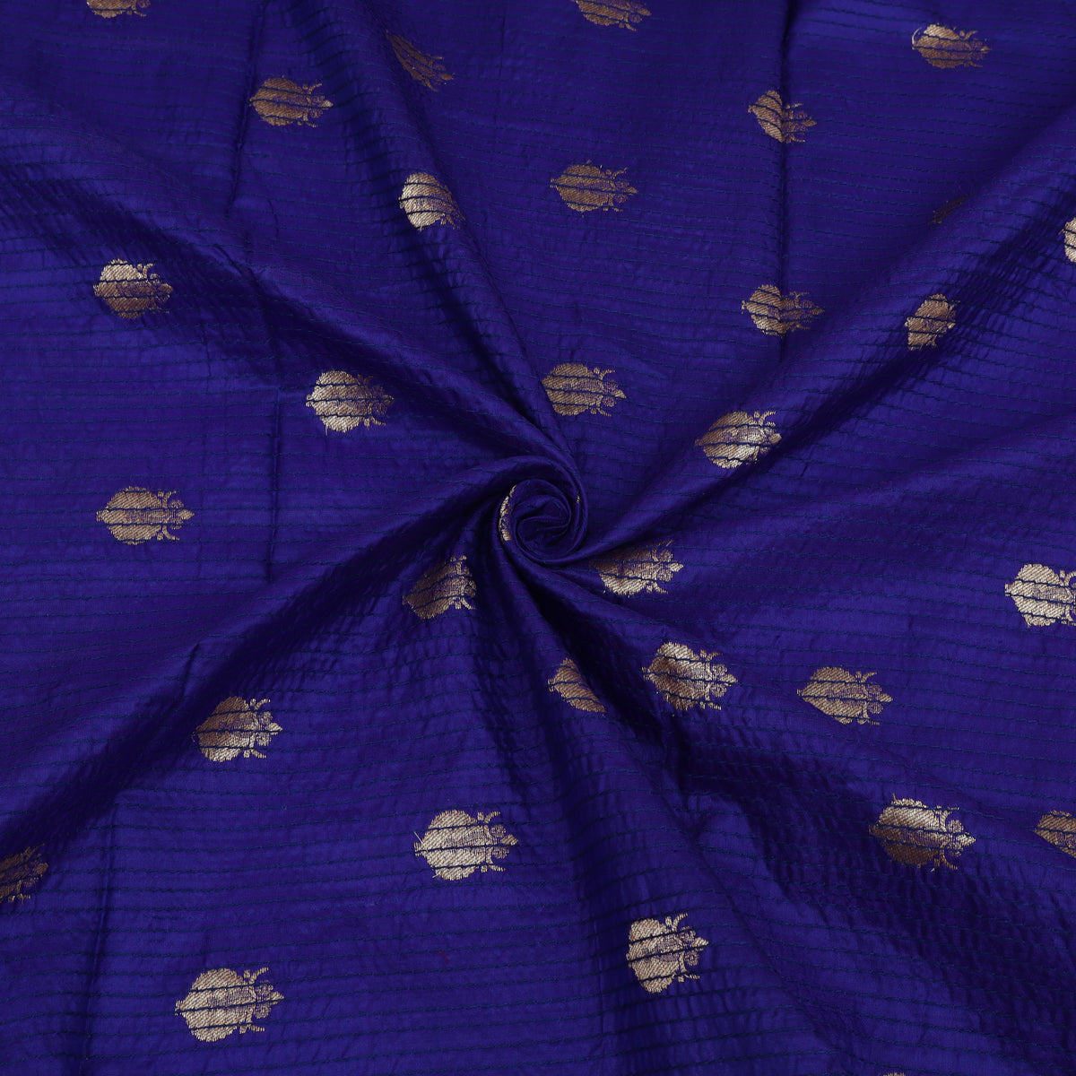 Raw Silk Booti Fabric