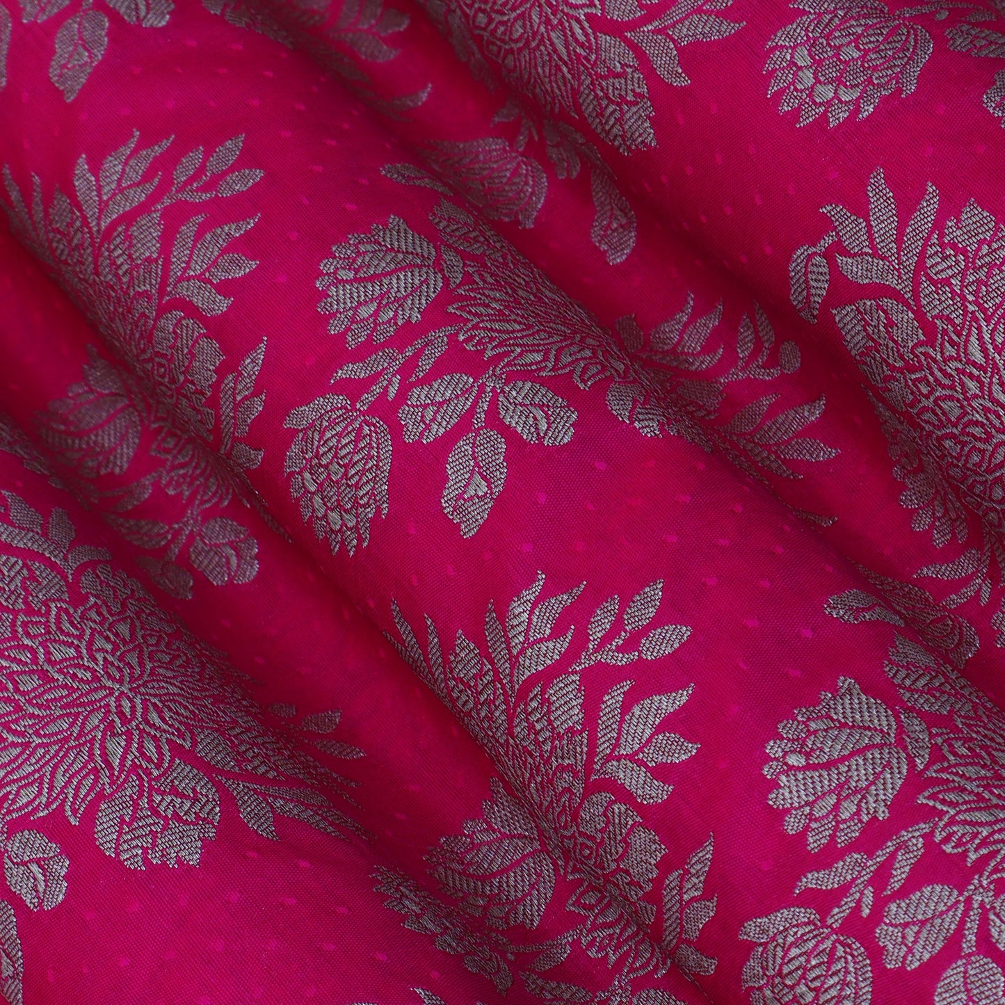 Pink Color Brocade Fabric