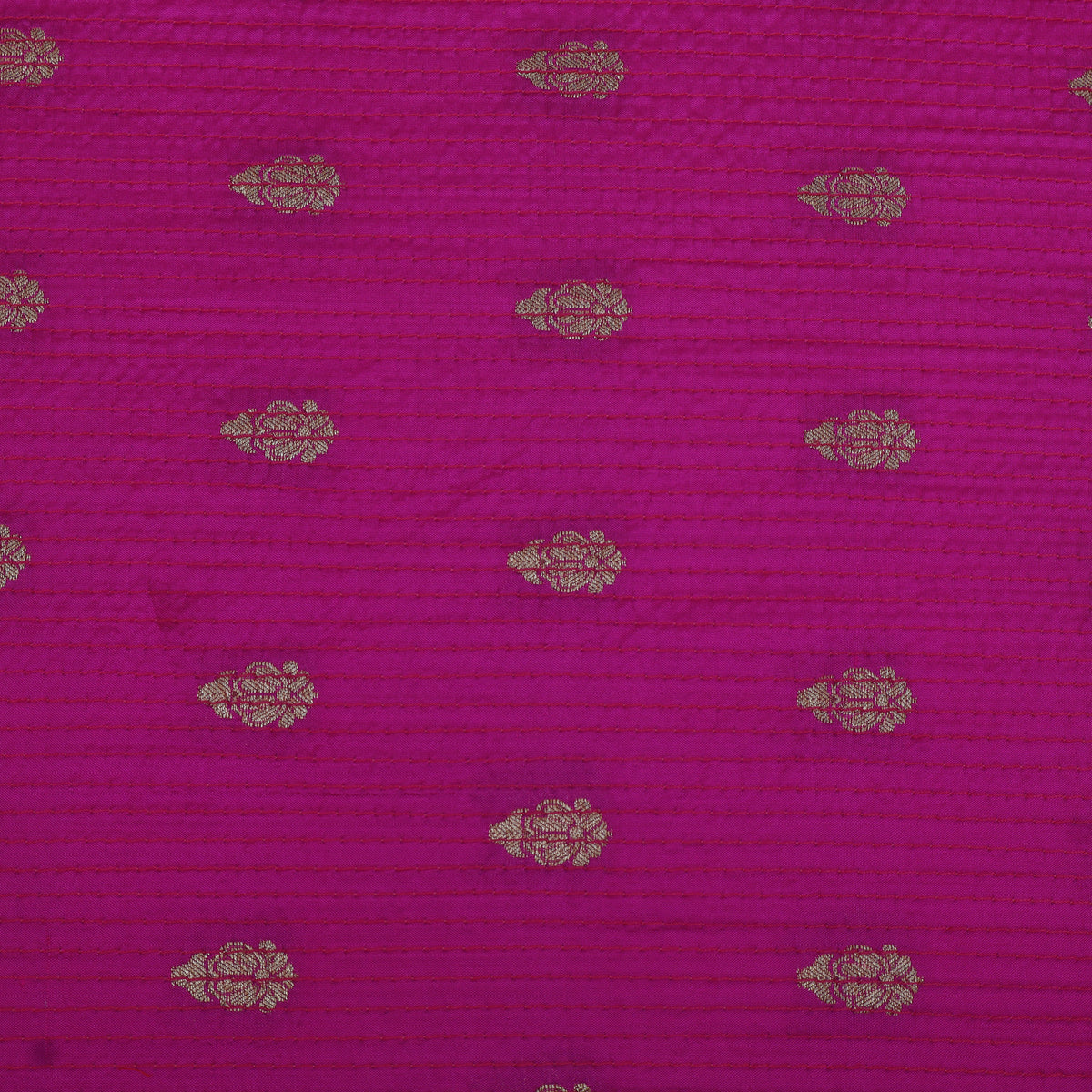 Raw Silk Booti Fabric