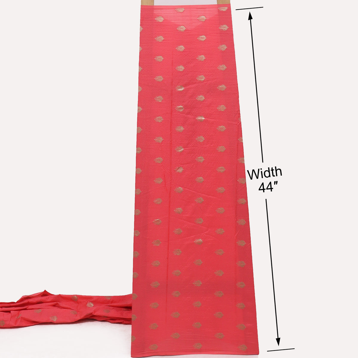 Raw Silk Booti Fabric