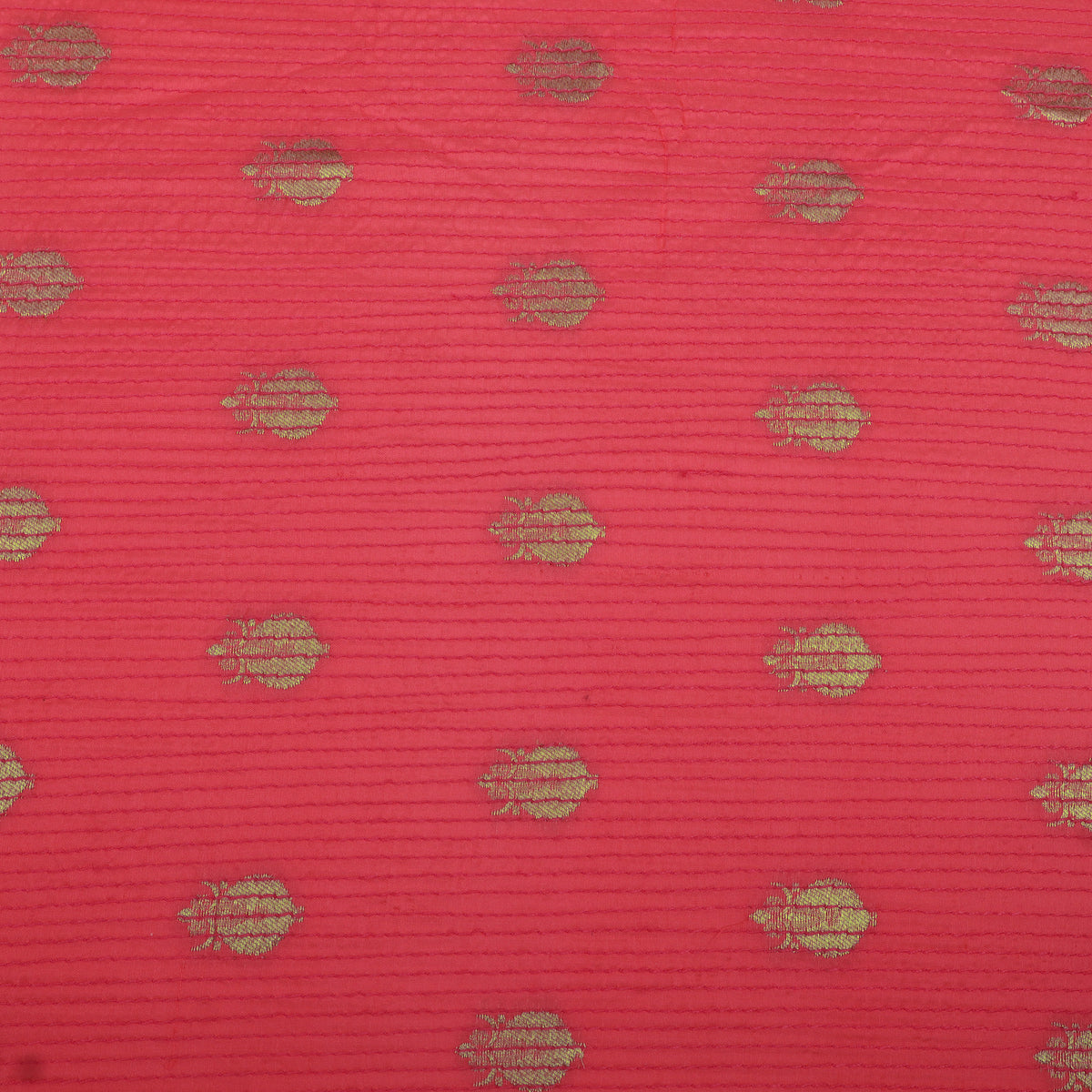 Raw Silk Booti Fabric