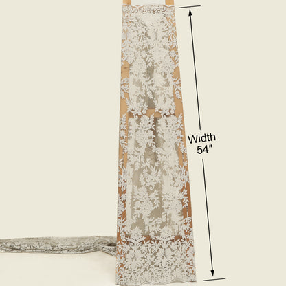 Net Embroidery Fabric