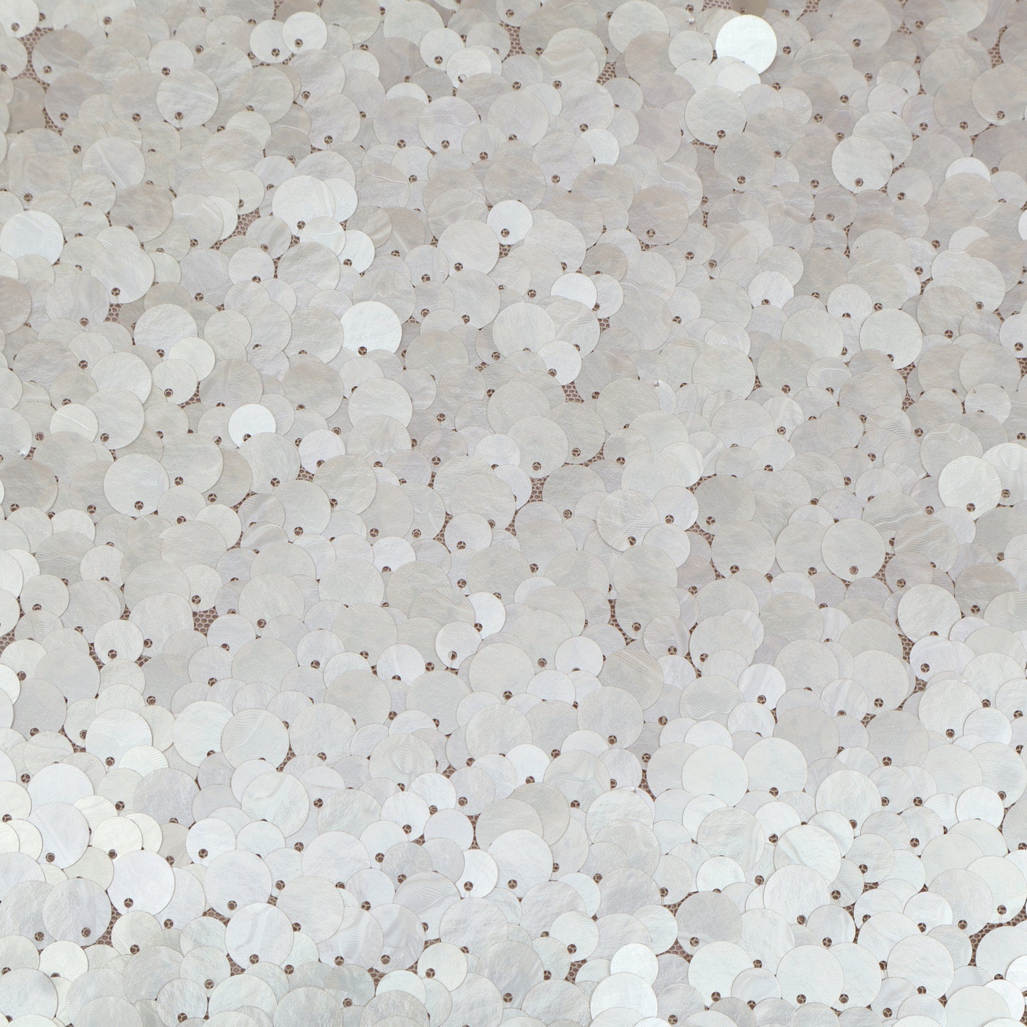 Net Sequins Embroidery Fabric