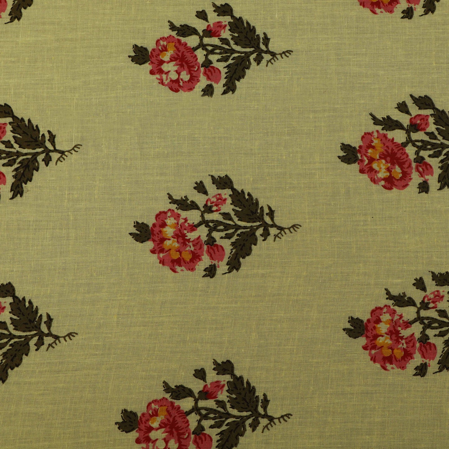 Colored Cotton Print Fabric