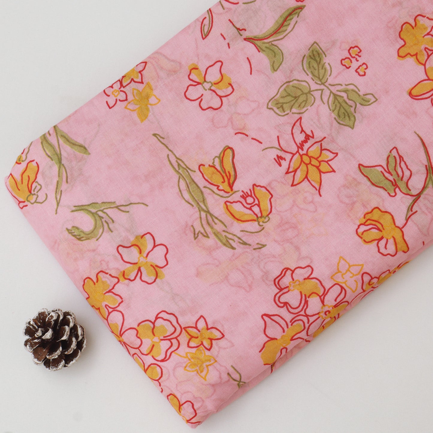 Mulmul Print Fabric