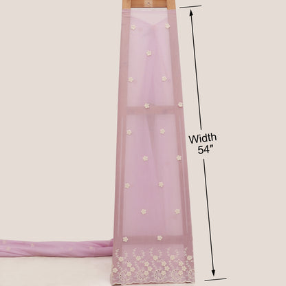 Chanderi Embroidery Fabric