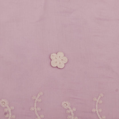 Chanderi Embroidery Fabric