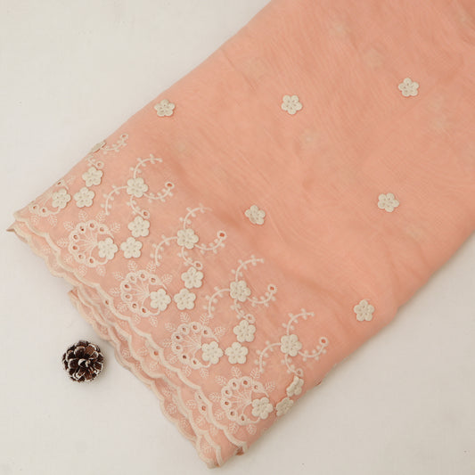 Chanderi Embroidery Fabric