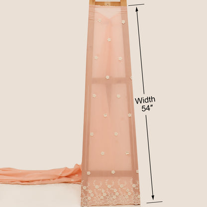 Chanderi Embroidery Fabric