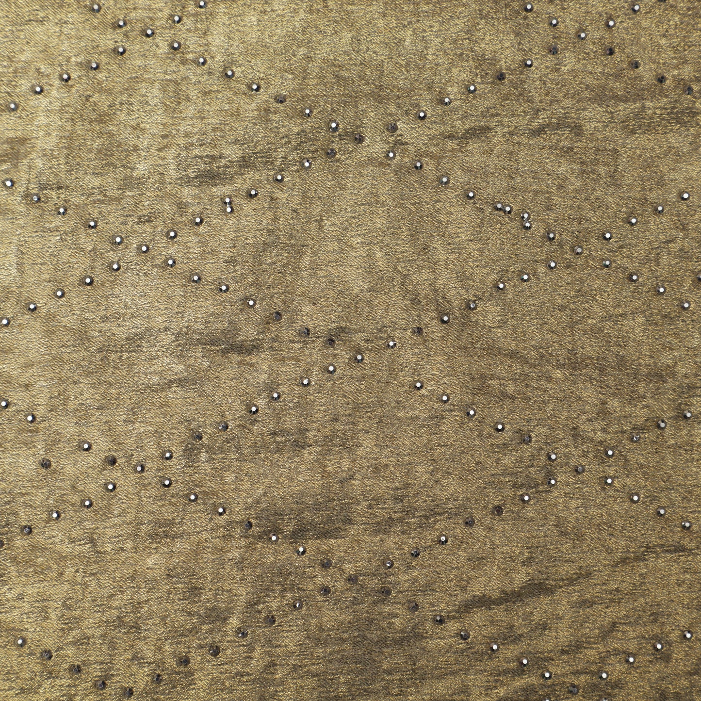 Metallic Gold Color Georgette Foil Mukaish Fabric