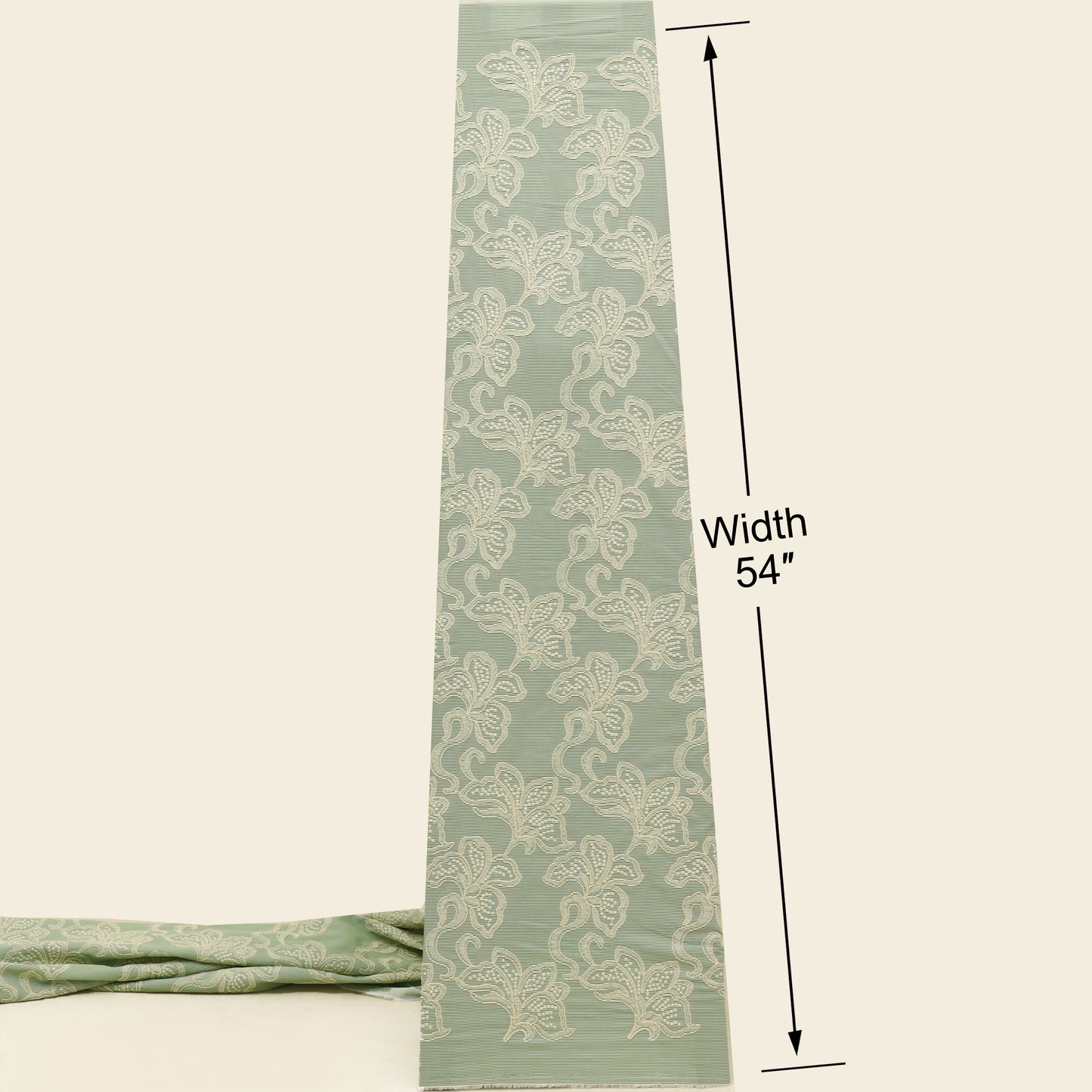 Cotton Stripe Embroidery Fabric