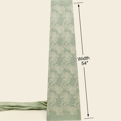 Cotton Stripe Embroidery Fabric